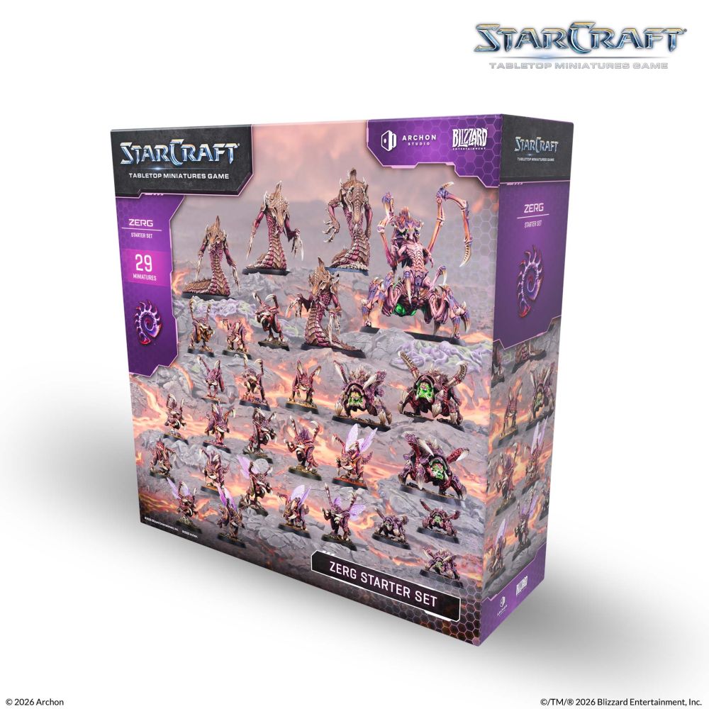 Starcraft Miniatures Games: Zerg Starter Set - Pre-Order