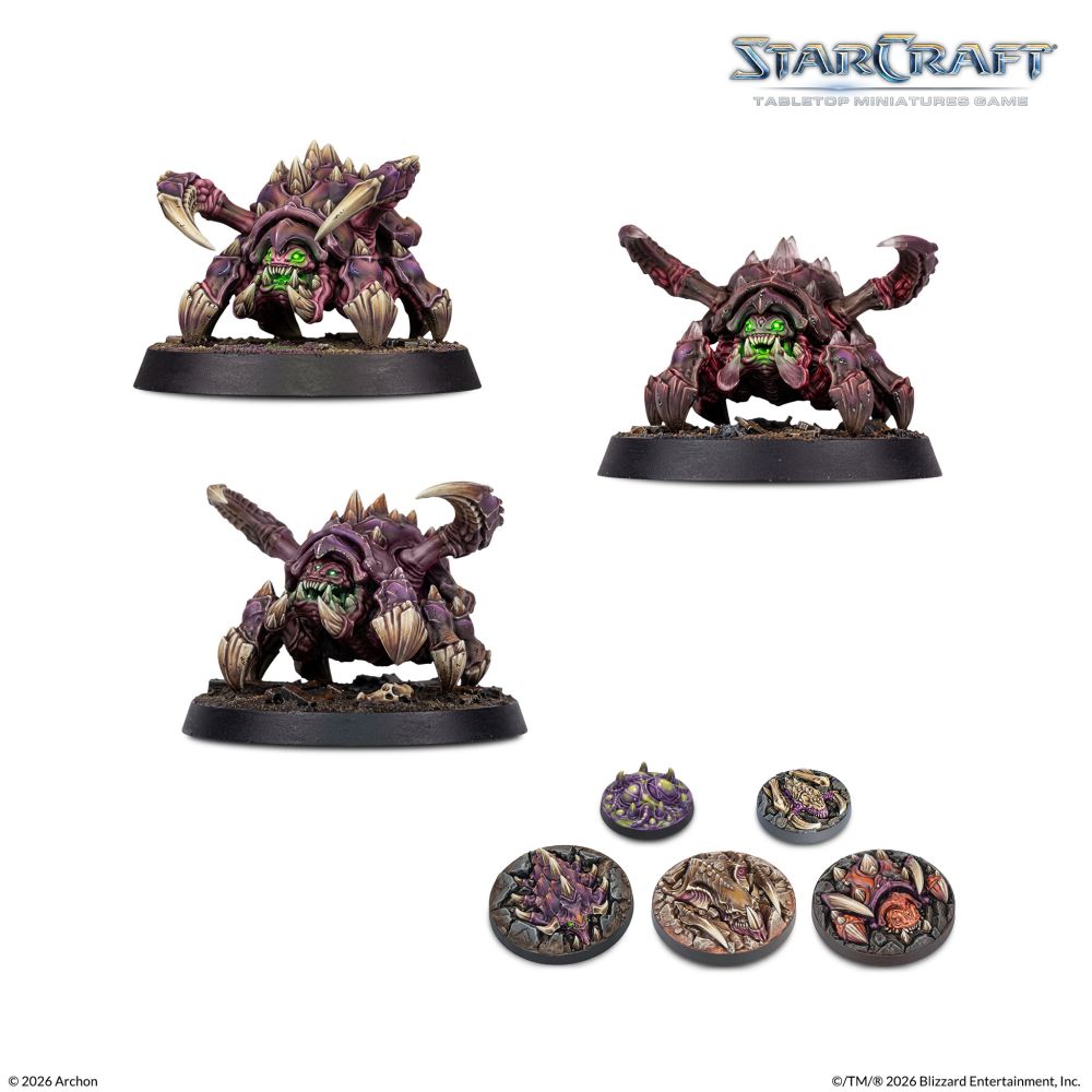 Starcraft Miniatures Games: Zerg Starter Set - Pre-Order