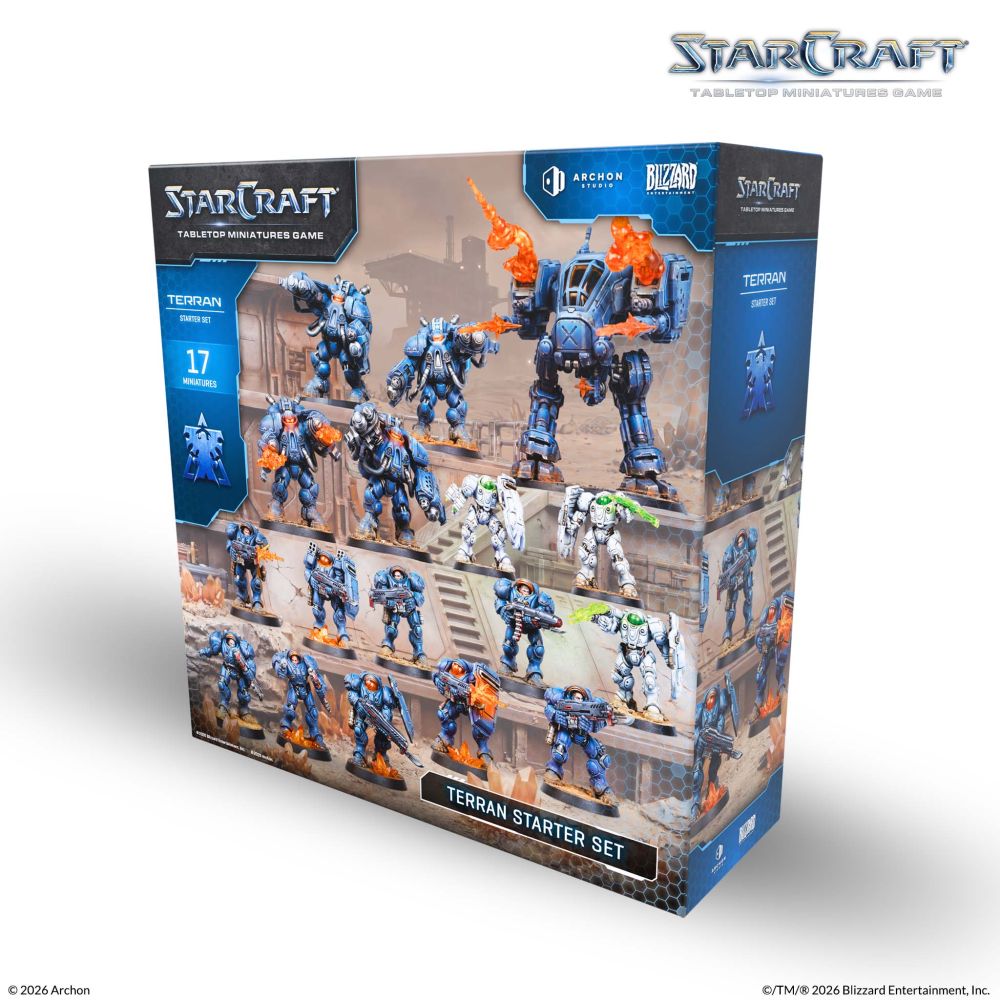 Starcraft Miniatures Games: Terran Starter Set - Pre-Order