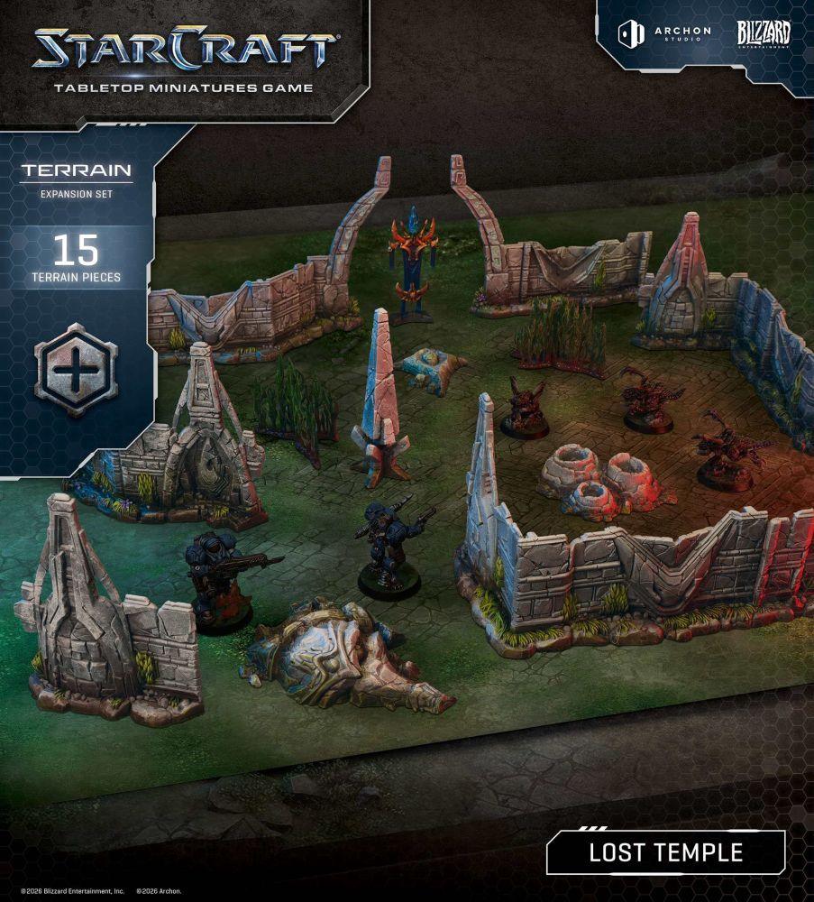 Starcraft Miniatures Games: Lost Temple - Terrain Expansion Set - Pre_Order