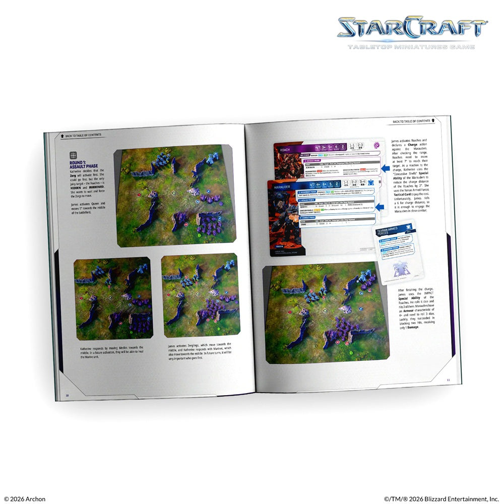 Starcraft Miniatures Games: Wave 1 Rulebook - Pre-Order