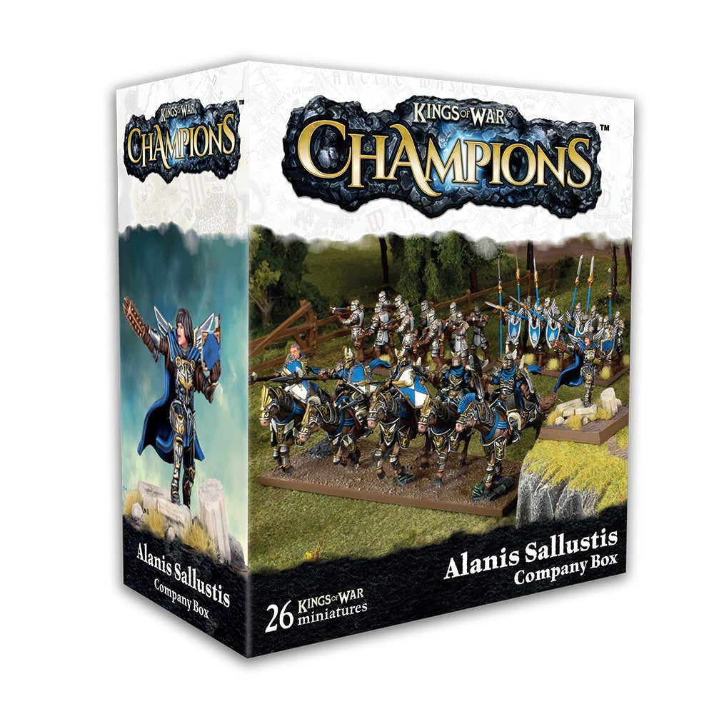 Kings of War - Basileans - Alanis Sallustis Company Box (4th Ed)