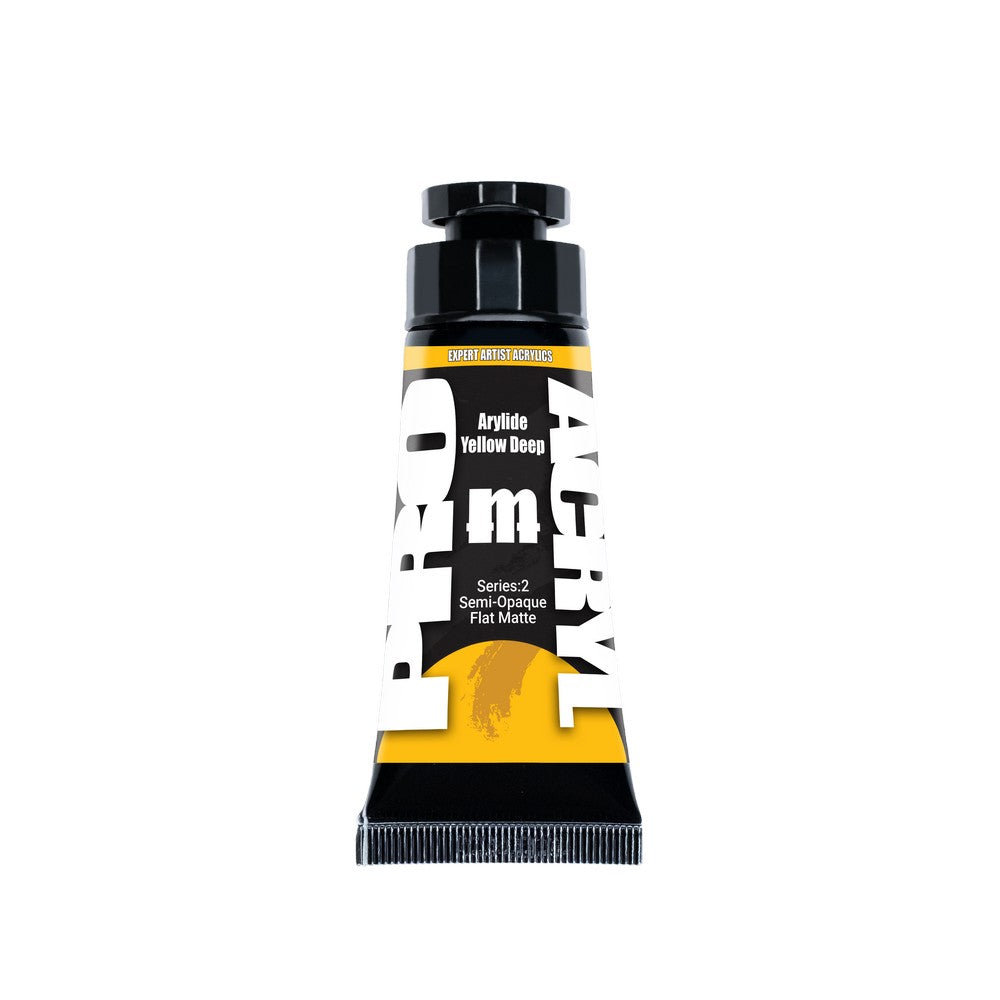 Monument Hobbies - Expert Acrylics 021 - Arylide Yellow Deep - Pre-Order