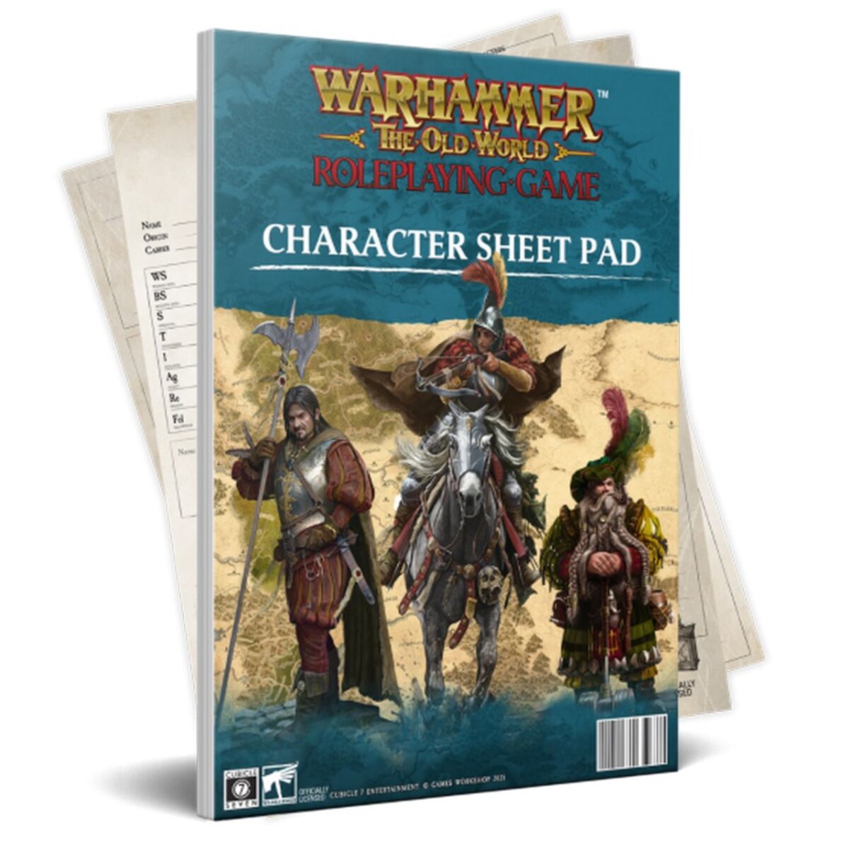 Warhammer: the Old World Roleplaying Game, Character Sheets - Pre-Order