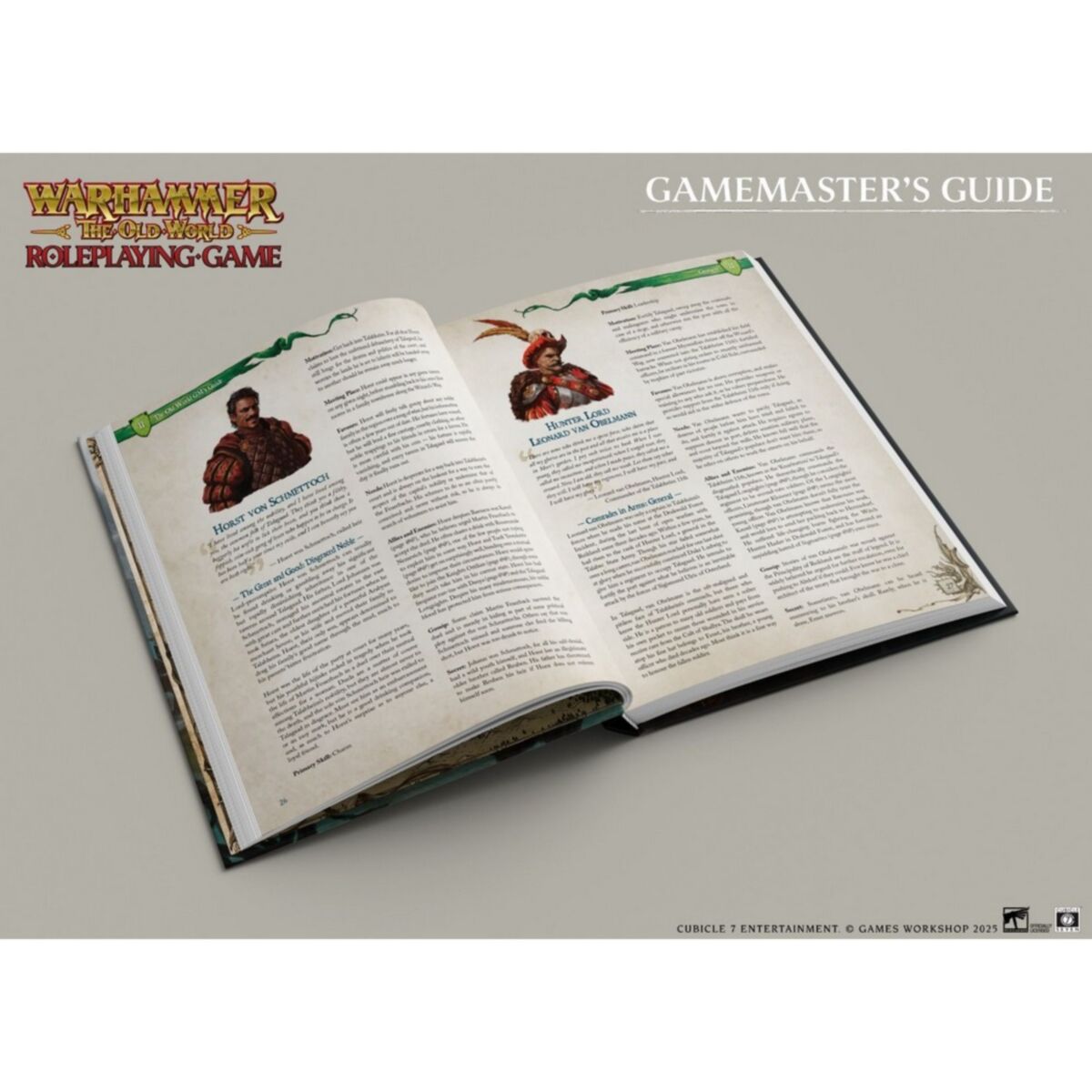 Warhammer: the Old World Roleplaying Game, Game Masters Guide (Standard Ed) - Pre-Order