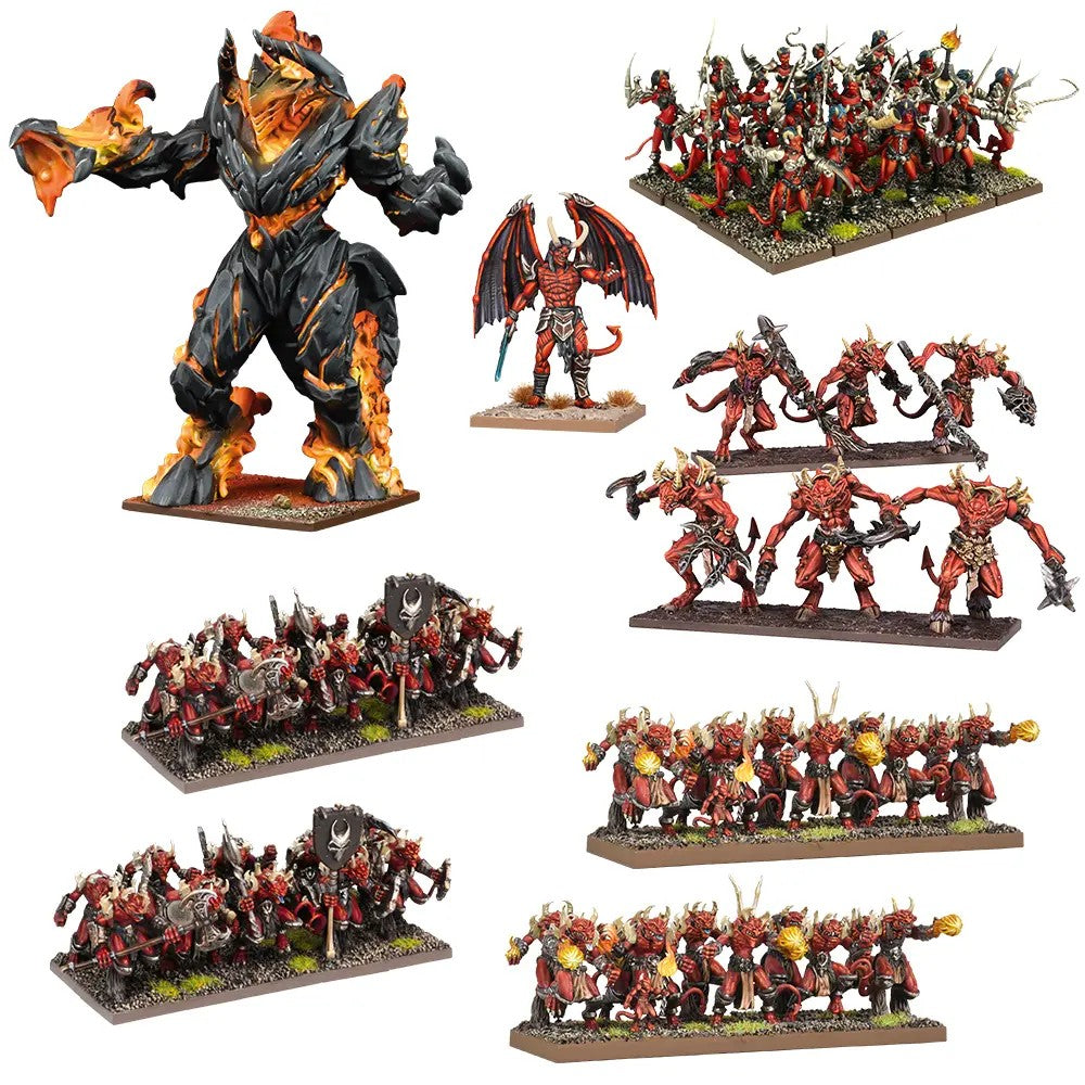 Kings of War - Forces of the Abyss - Battallion (4th ed)