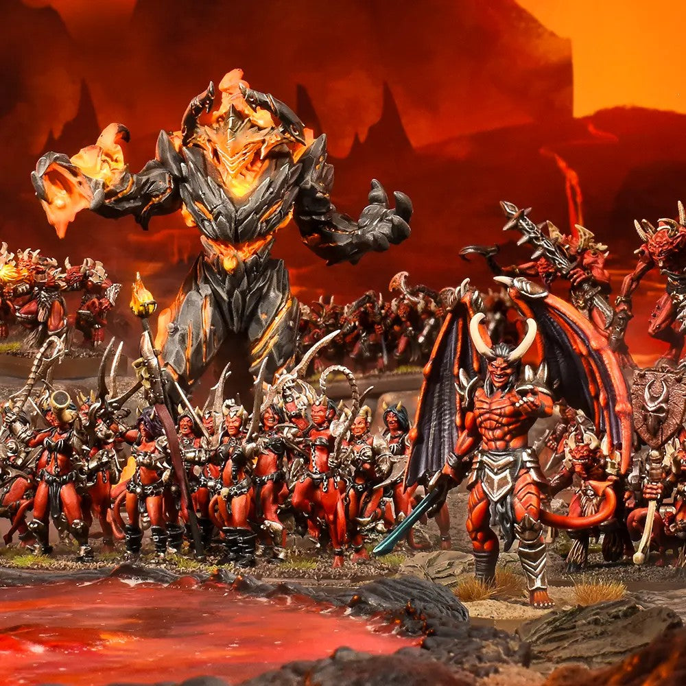 Kings of War - Forces of the Abyss - Battallion (4th ed)