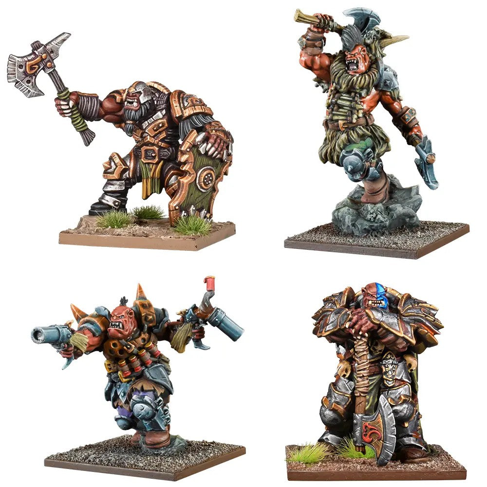Kings of War - Ogre - Ogre Heroes Pack (4th ed)
