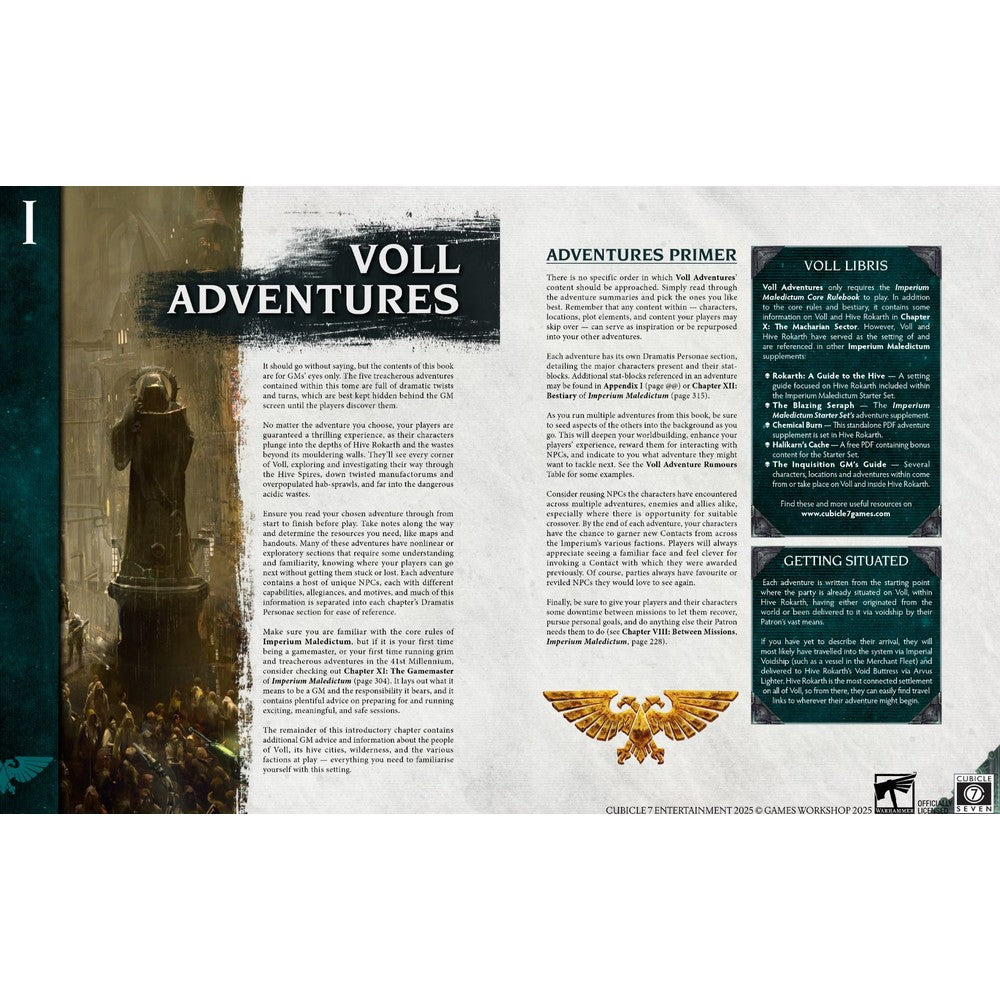 WH40K Imperium Maledictum Voll Adventures