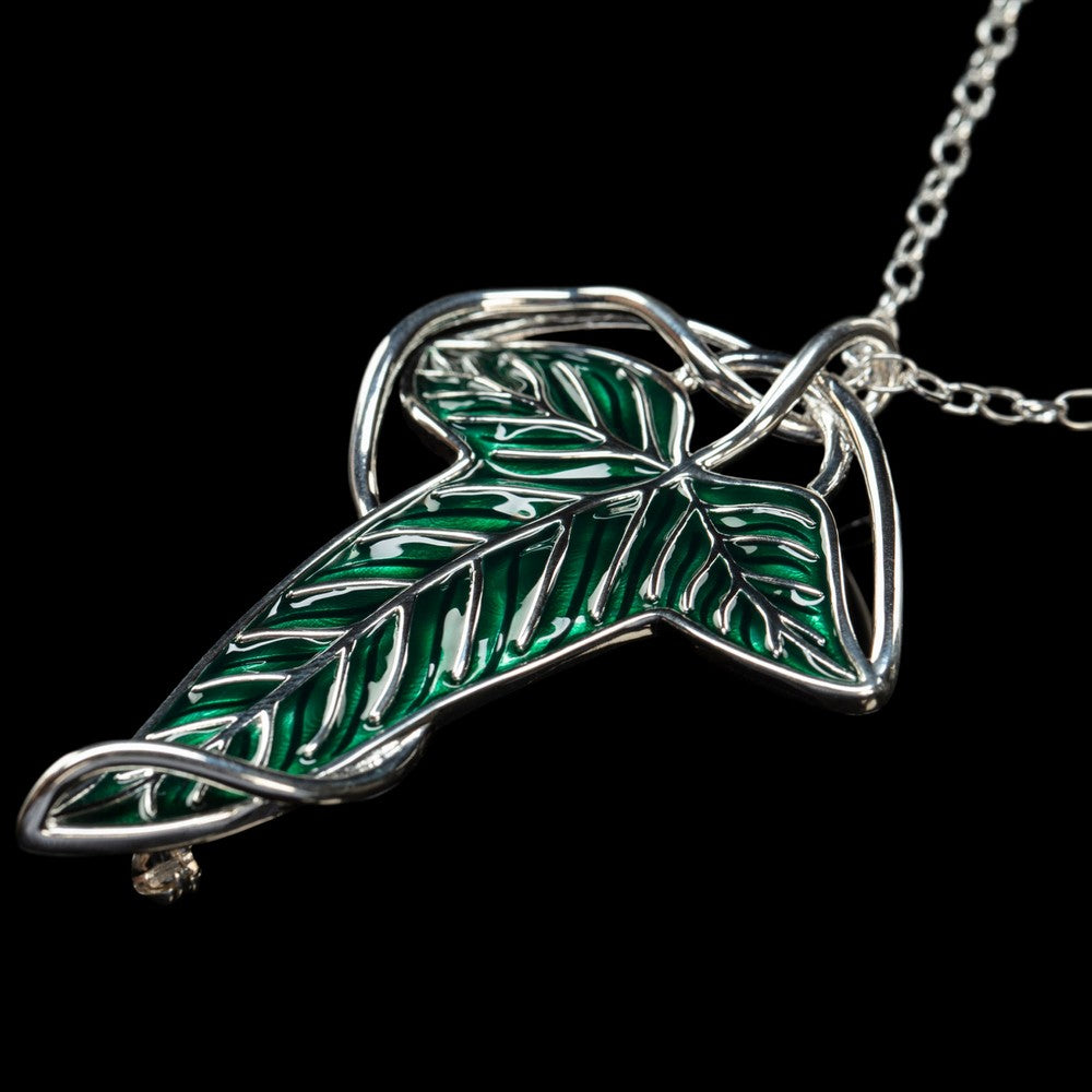 WETA - The Lord of the Rings Trilogy - Elven Leaf Brooch & Chain