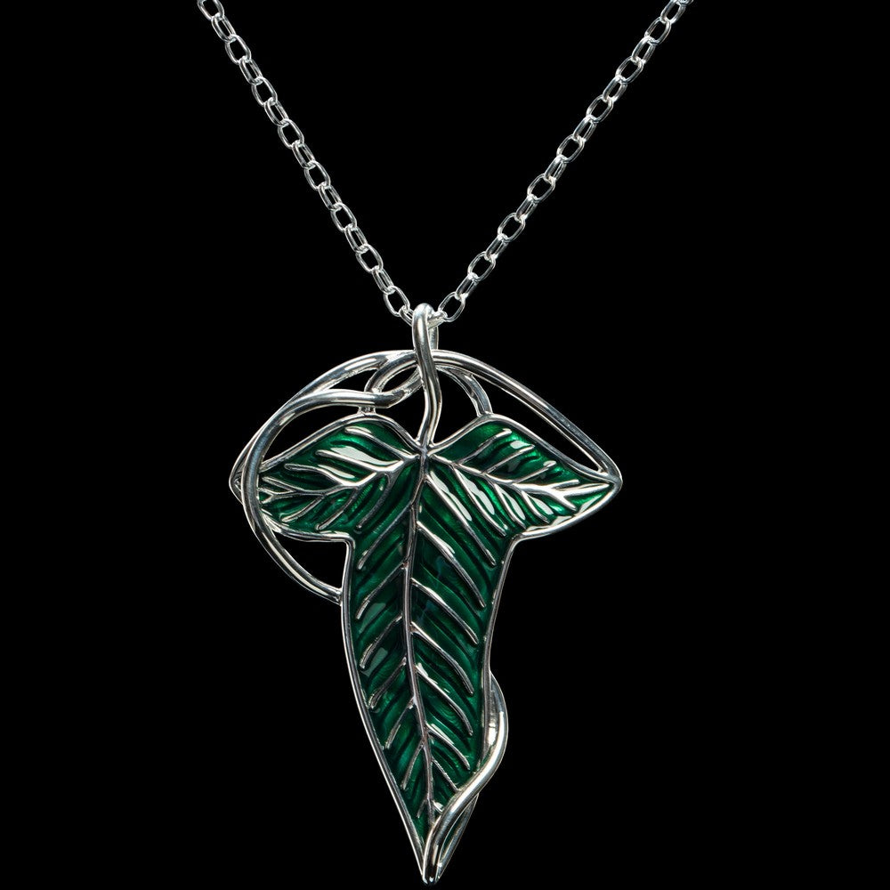 WETA - The Lord of the Rings Trilogy - Elven Leaf Brooch & Chain