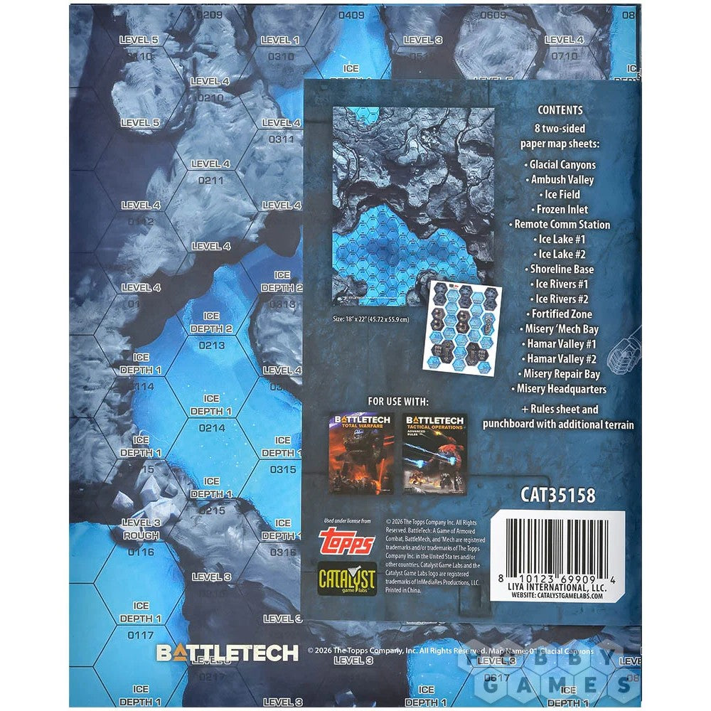BattleTech MapPack Glacier - Pre-Order