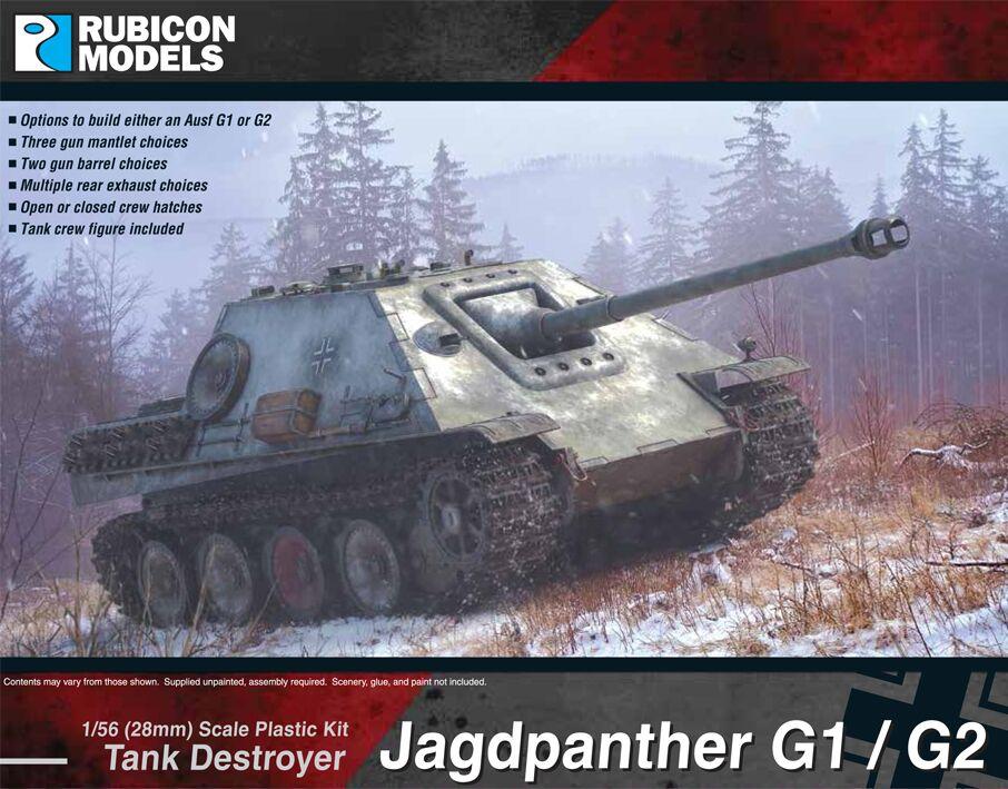 Rubicon Models -Jagdpanther G1 / G2 Tank Destroyer
