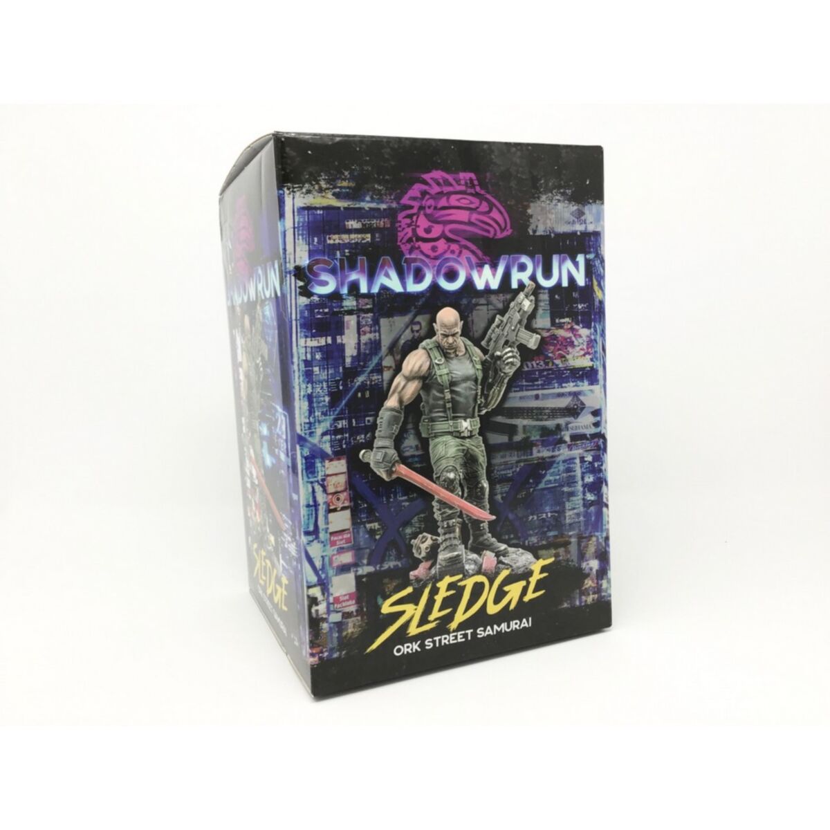 Shadowrun - Sledge Ork Samurai High-Quality Statue - Pre-Order