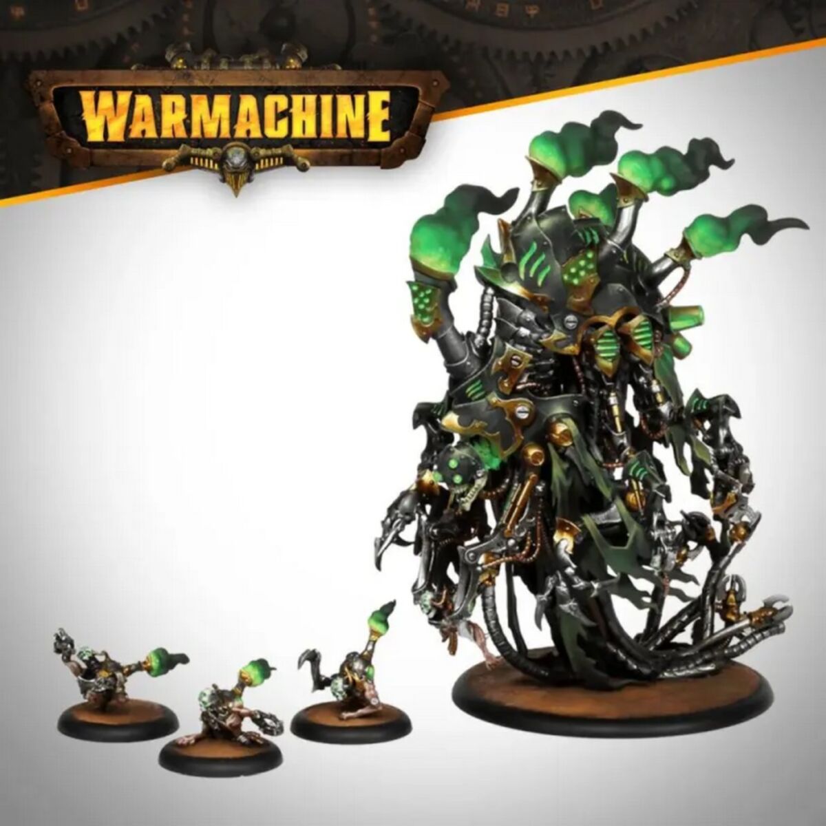 Warmachine Direct Cryx Necrofactorium Necroharvester - Pre-Order