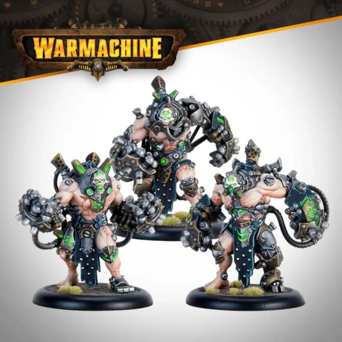 Warmachine Direct Cryx Necrofactorium Mechanithrall Brutes - Pre-Order