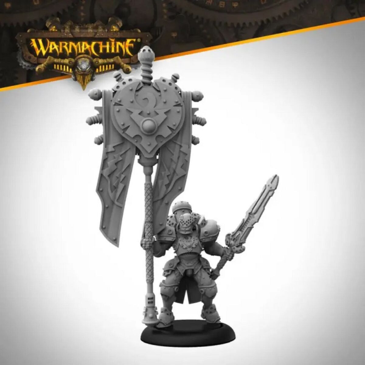 Warmachine Direct Storm Legion Legionnaire Standard Bearer Variant - Pre-Order