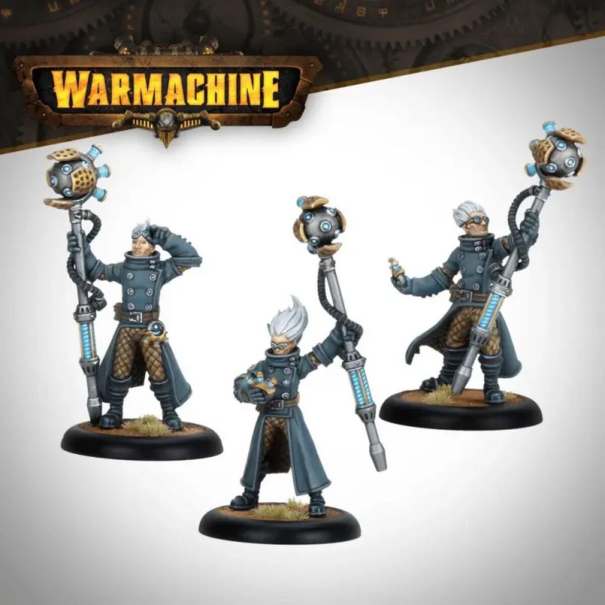 Warmachine Direct Cygnar Storm Legion/Gravediggers Storm Callers - Pre-Order