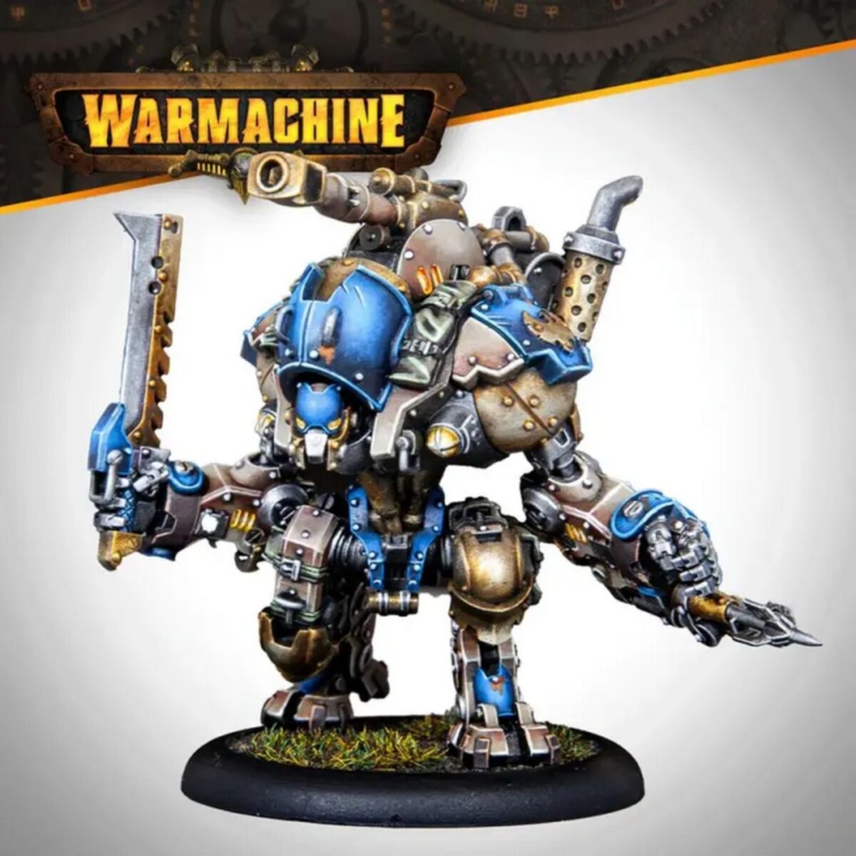 Warmachine Direct Cygnar Gravediggers Valiant Warjack - Pre-Order