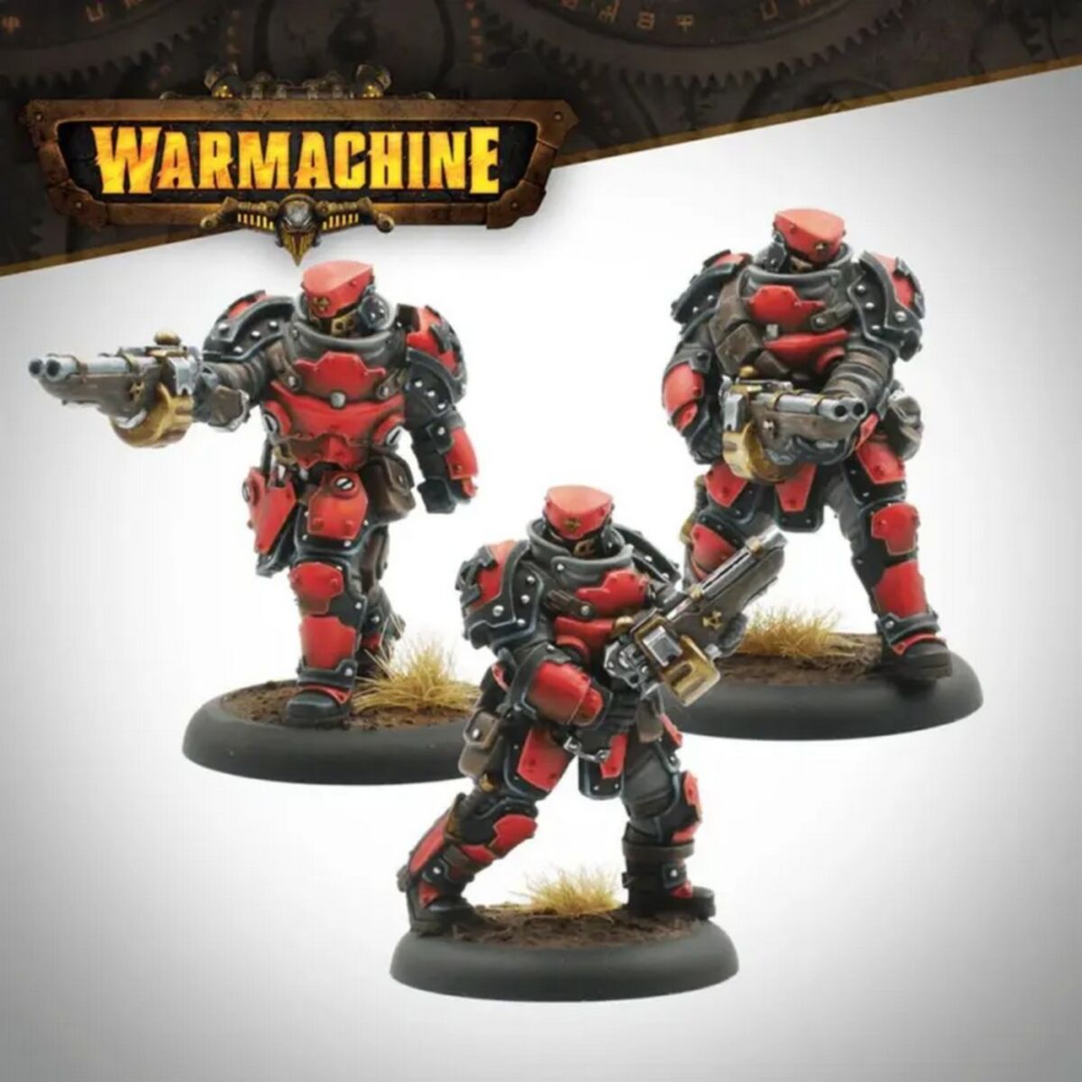 Warmachine Direct Khador Winter Korps Shock Trooper Gunners - Pre-Order