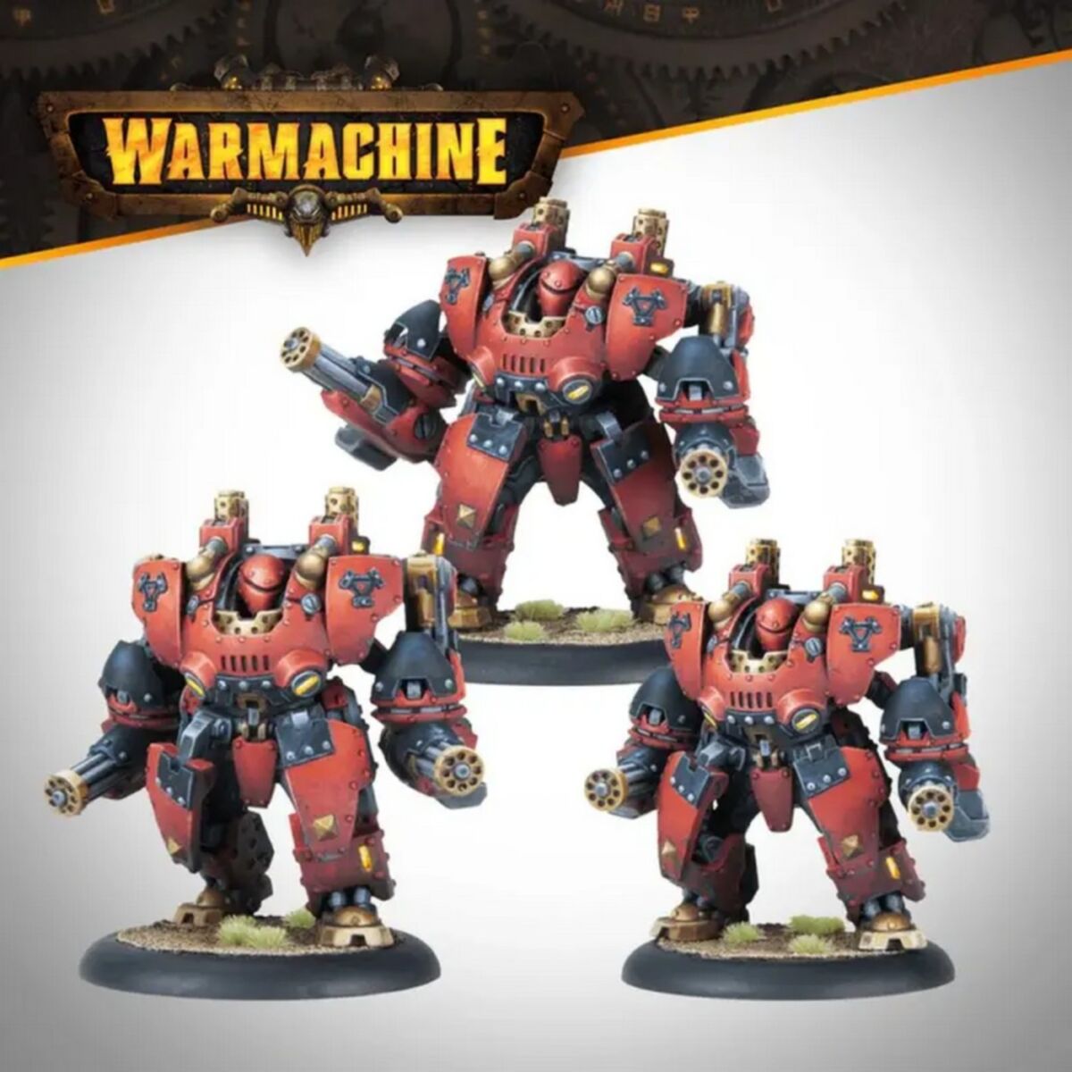 Warmachine Direct Khador Winter Korps Man-O-War Suppressors - Pre-Order