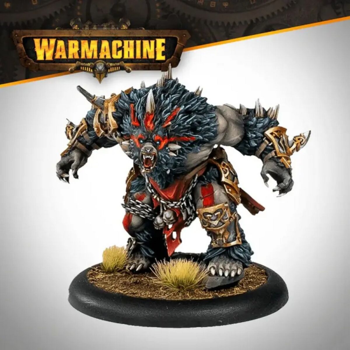 Warmachine Direct Khador Winter Korps Old Umbrey Ursine Apex - Pre-Order