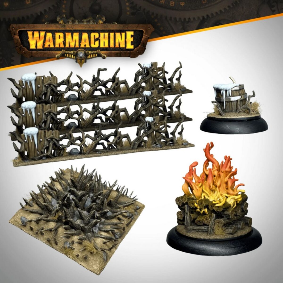 Warmachine Direct Khador Winter Korps Old Umbrey Defenses - Pre-Order