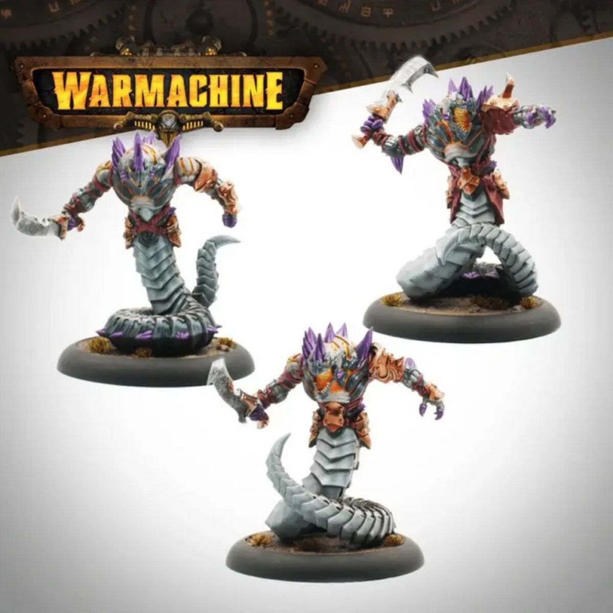 Warmachine Direct Khymaera Shadowflame Wyrmspine Cinderbacks - Pre-Order