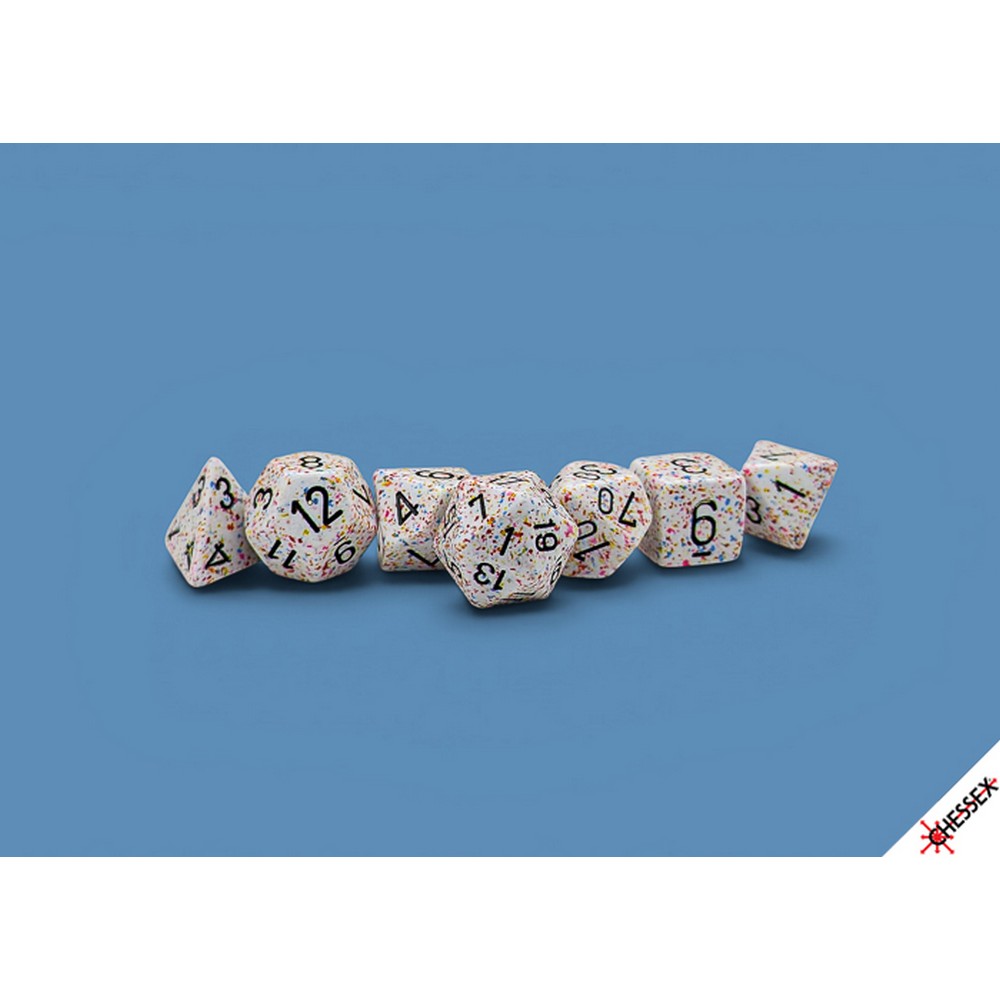 CHX 25321 Speckled Birthday Polyhedral 7-Dice Set