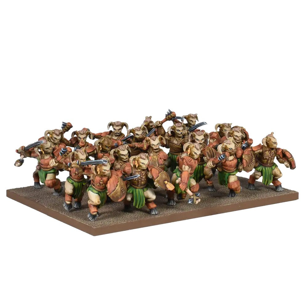Kings of War - Forces of Nature - Tribal Warriors Regiment