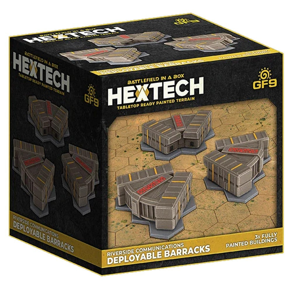 Hextech Terrain: Riverside Communications - Deployable Barracks - Pre-Order