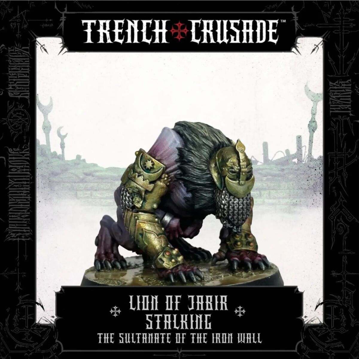 Trench Crusade By Pluto Minis - Lion of Jabir (Stalking) - Pre-Order