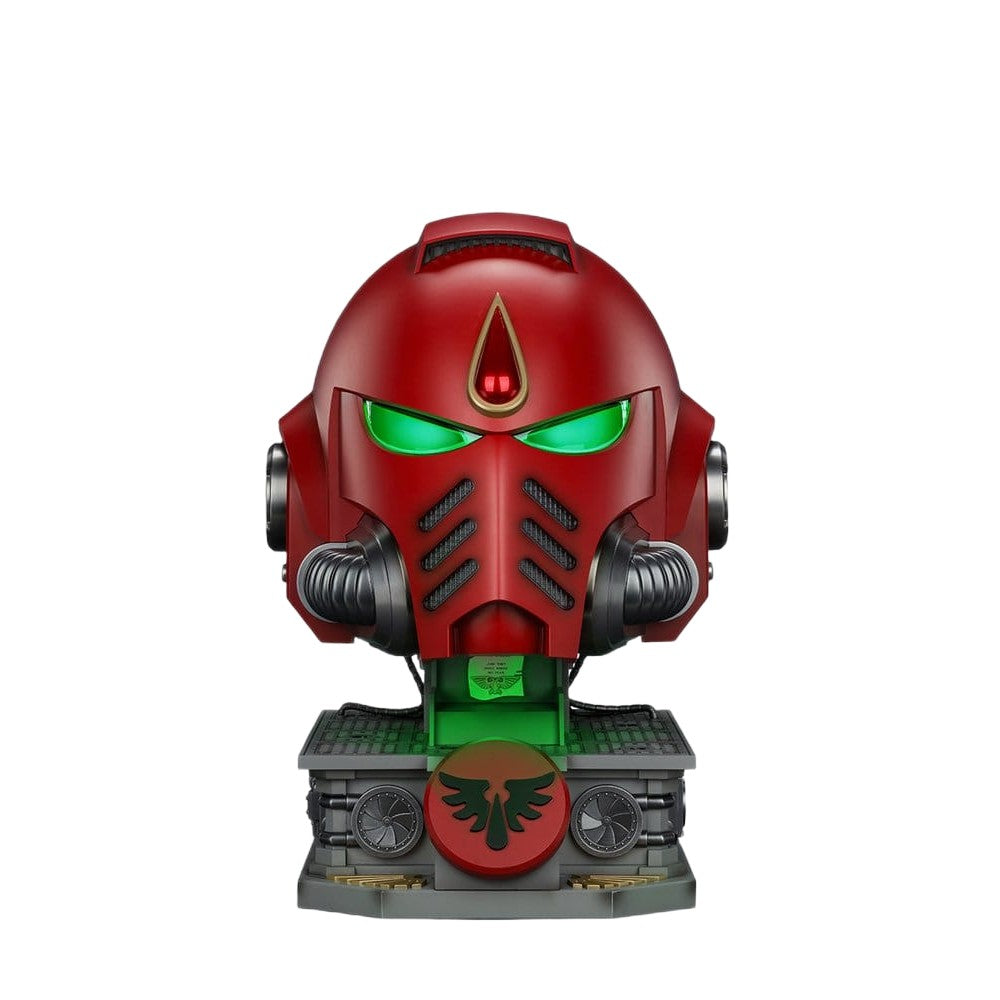 Warhammer Collectibles: 1/1 Scale Blood Angels MkX Helmet & Display Stand - Pre-Order
