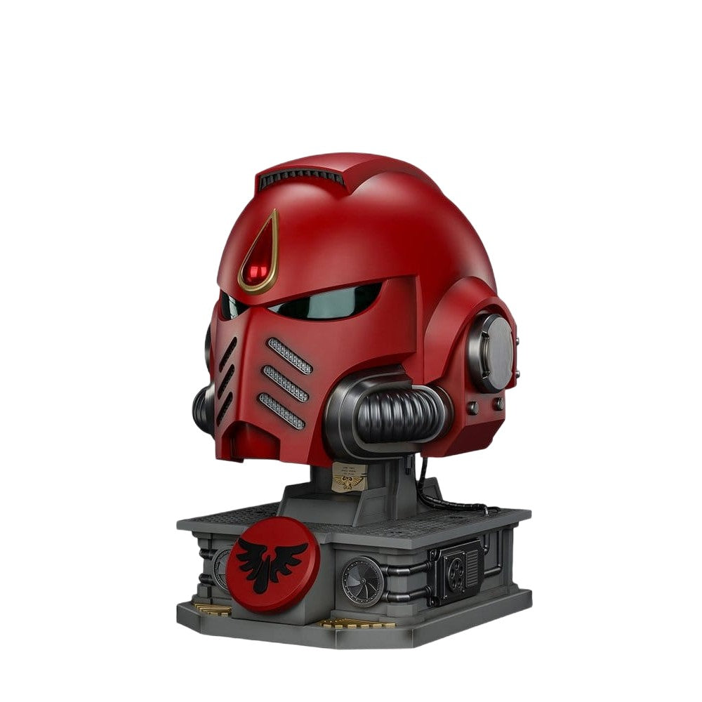 Warhammer Collectibles: 1/1 Scale Blood Angels MkX Helmet & Display Stand - Pre-Order