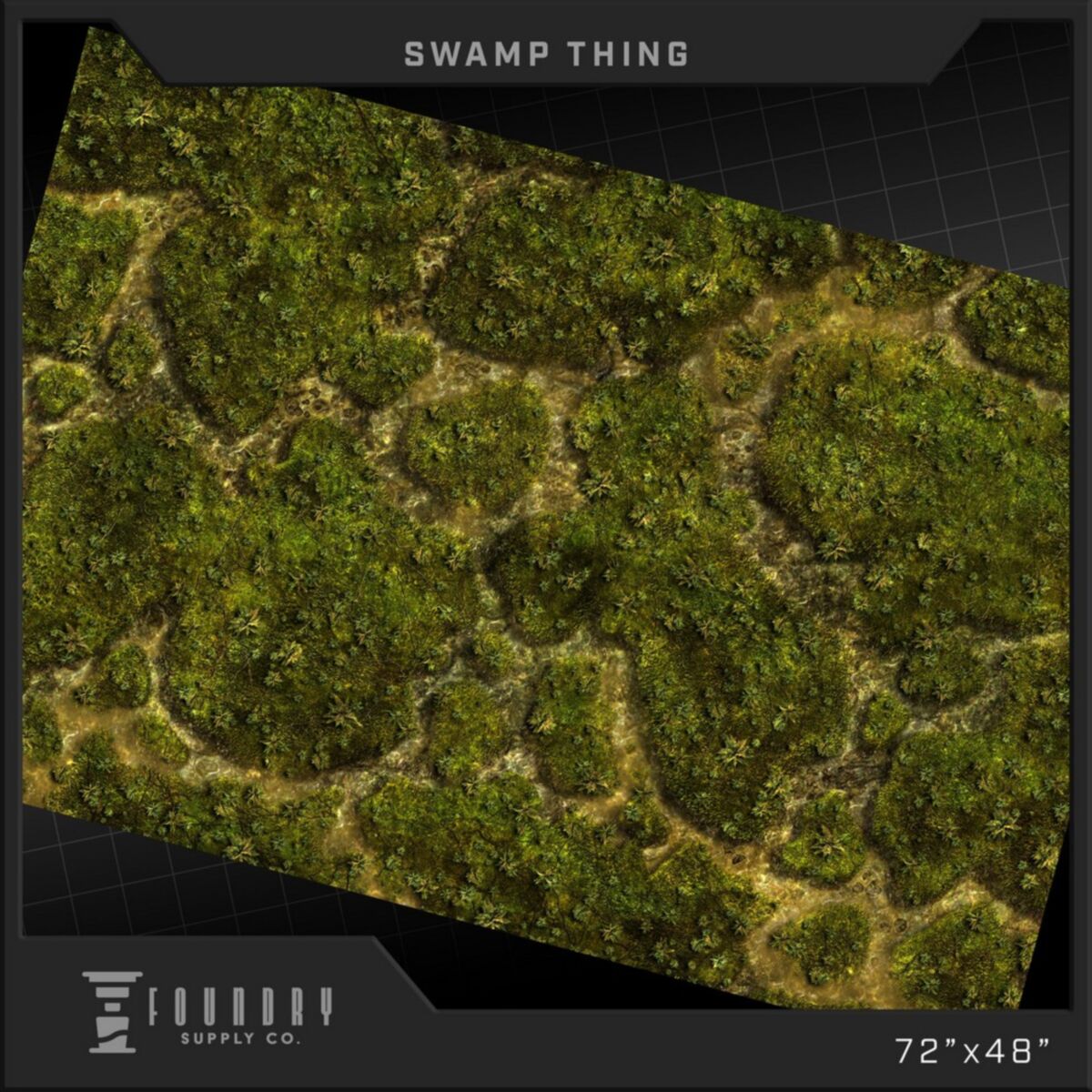 Foundry Supply - BattleMat - Swamp Thing (48""x72"") - Pre-Order