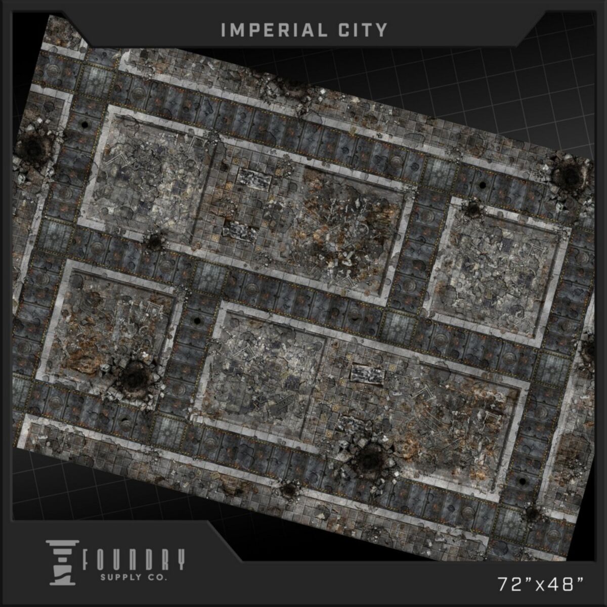 Foundry Supply - BattleMat - Imperial City (48""x72"") - Pre-Order