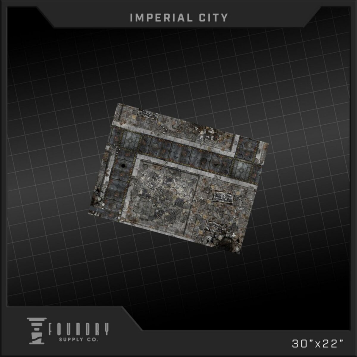 Foundry Supply - BattleMat - Imperial City (22""x30"") - Pre-Order