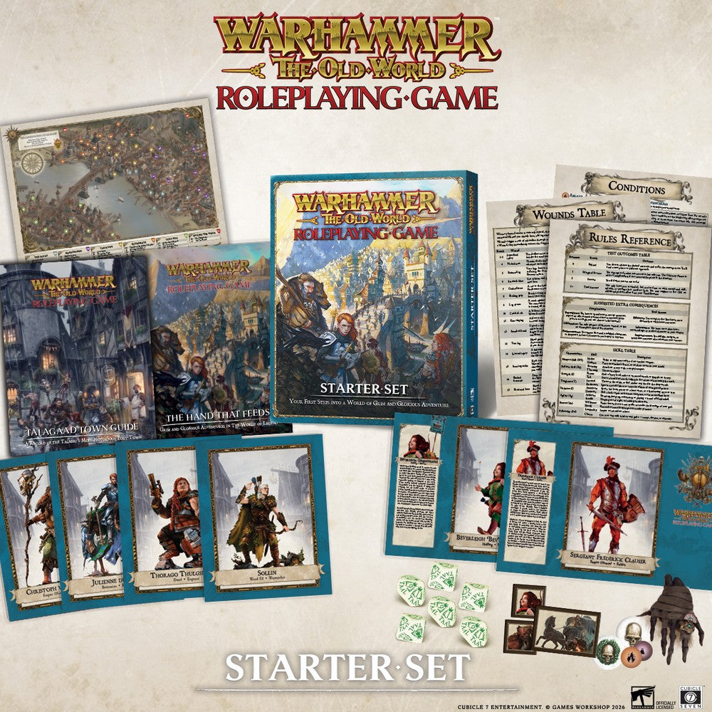 Warhammer: The Old World Roleplaying Game Starter Set - Pre-Order