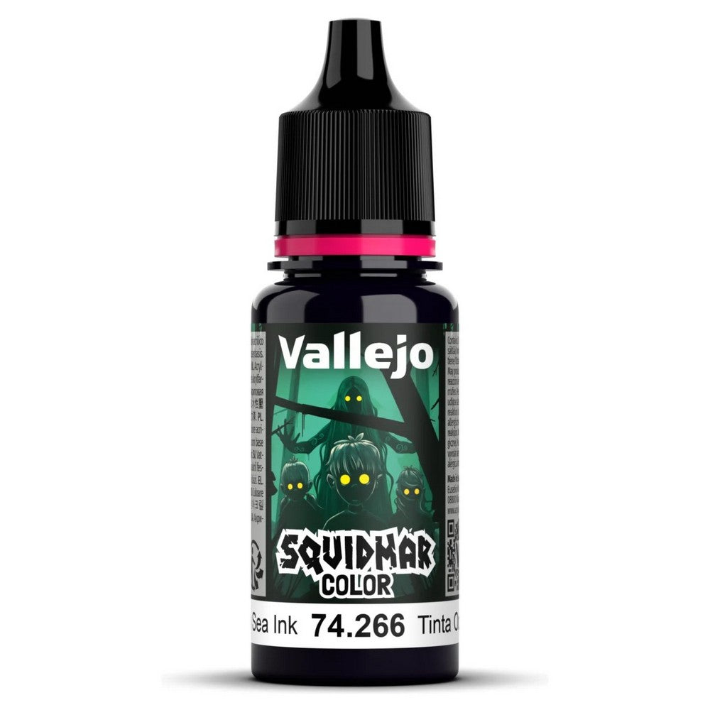 Vallejo - Squidmar Color 266 - Deep Sea Ink 18 ml - Pre-Order
