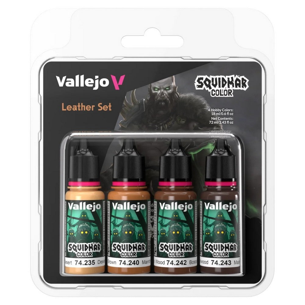 Vallejo - Squidmar Color - Leather set (4) - Pre-Order