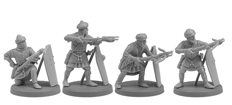 V&V Miniatures - Arab Crossbowmen