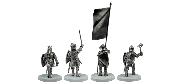 V&V Metal Miniatures - English Medieval Knights
