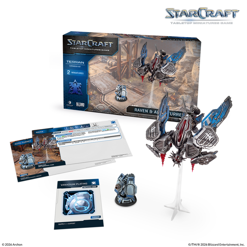 Starcraft Miniatures Games: Terran - Raven - Pre-Order (Wave 3)