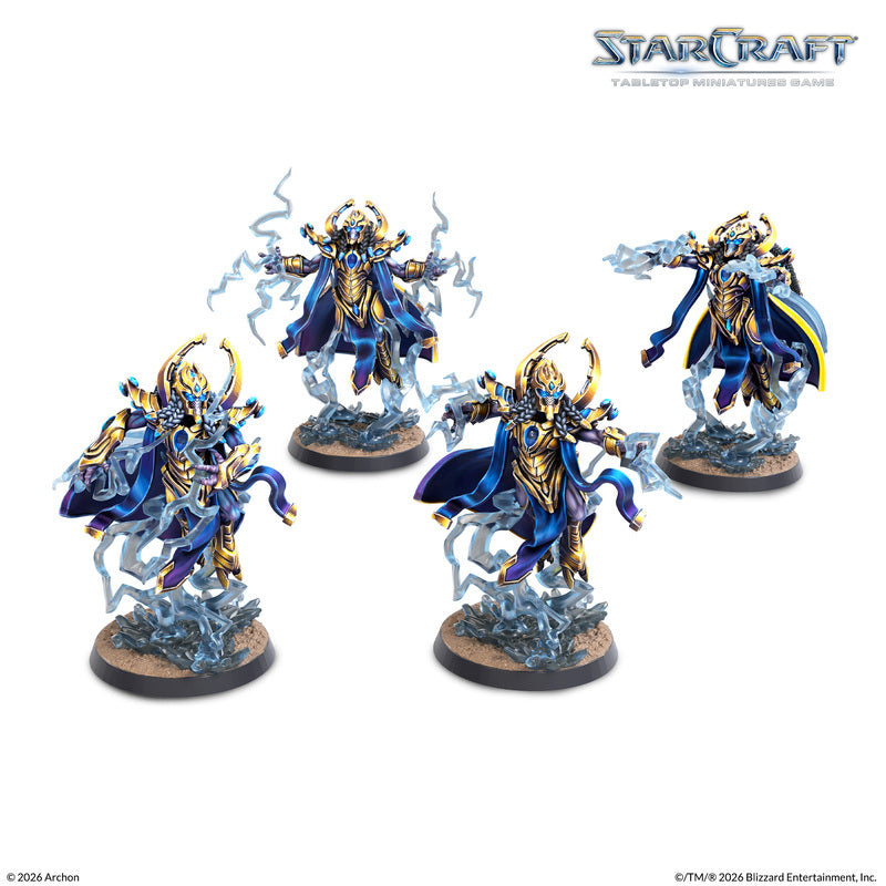 Starcraft Miniatures Games: Protoss - High Templar - Pre-Order (Wave 3)