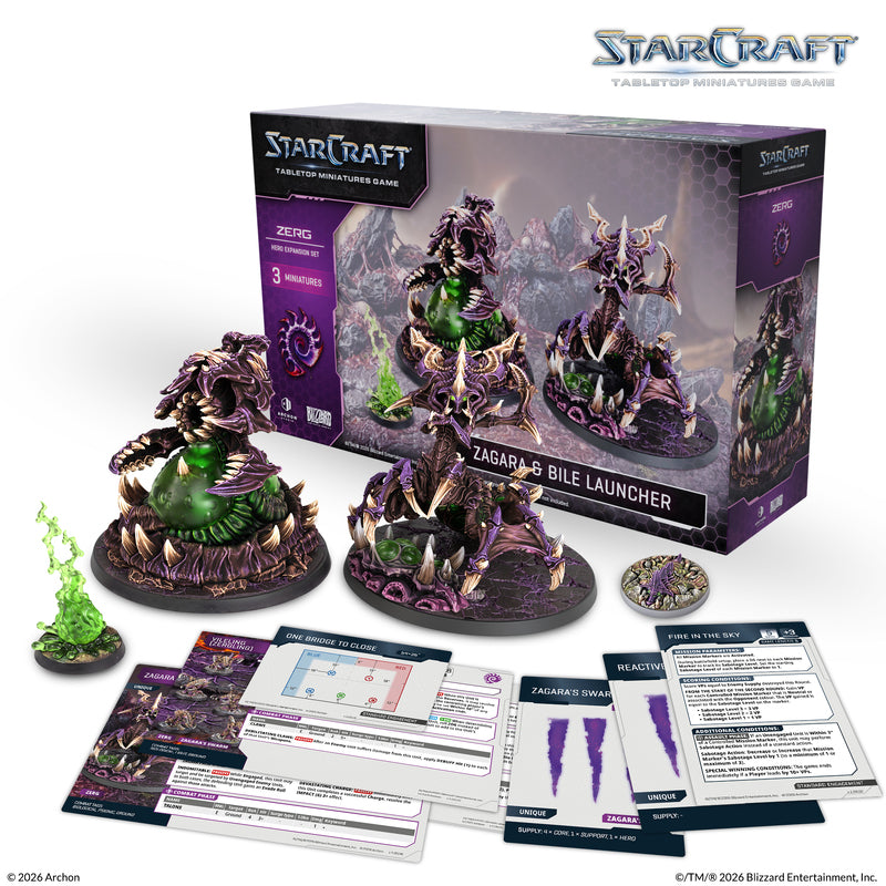 Starcraft Miniatures Games: Zerg - Zagara - Pre-Order (Wave 3)
