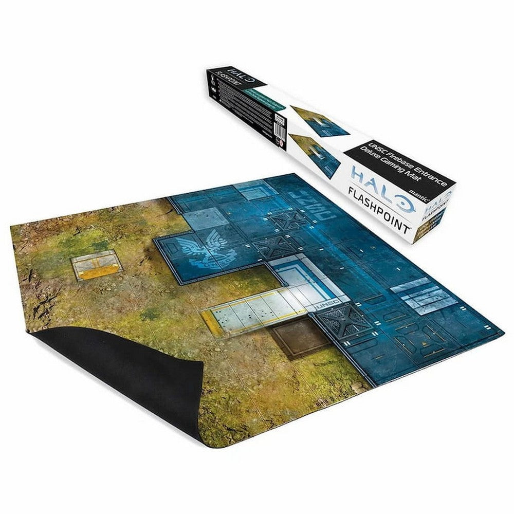 Halo: Flashpoint - UNSC Firebase Entrance Deluxe Gaming Mat - Pre-Order