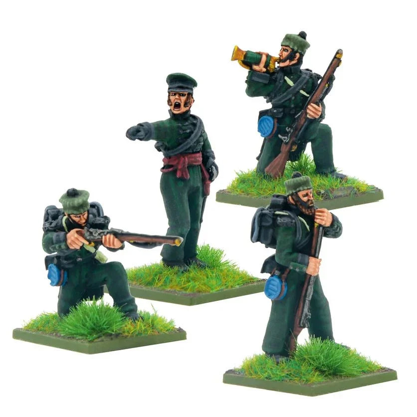 Warlord Games - Crimean War British Rifle Brigade in Forage Caps Command