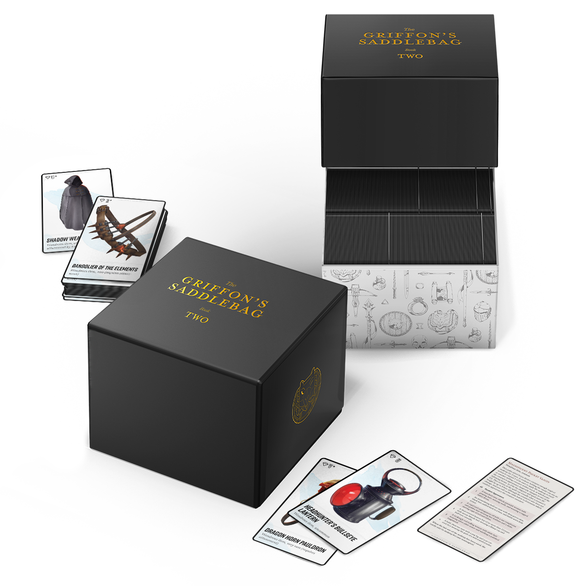 The Griffon's Saddlebag: Book Two Item Cards