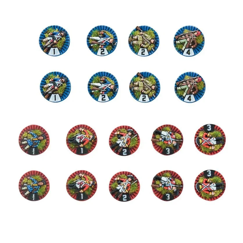 Warlord Games - Epic Battles: Revolution! Casualty Markers