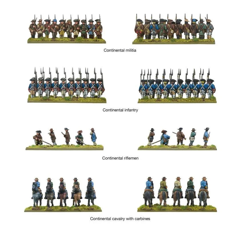 Warlord Games - Epic Battles: Revolution! Continental Army Brigade